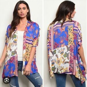 LOVERICHE Coverup Kimono Size S Like New